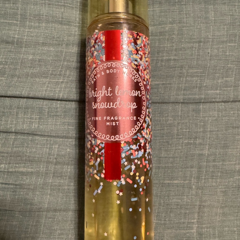 Bath & Body Works Bright Lemon Snowdrop FFM - Pink